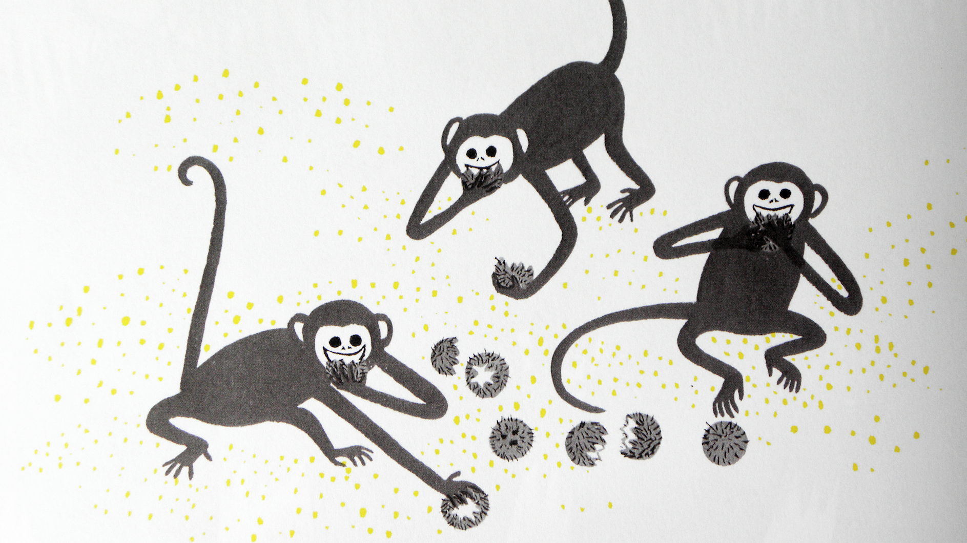 Courez, courez, petits singes! Courez, courez, petits singes!