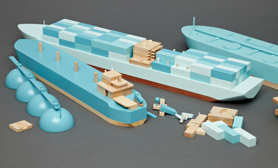 Des jouets en bois modernes Des jouets en bois modernes