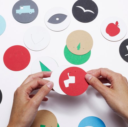 Formes en papier à combiner Formes en papier à combiner