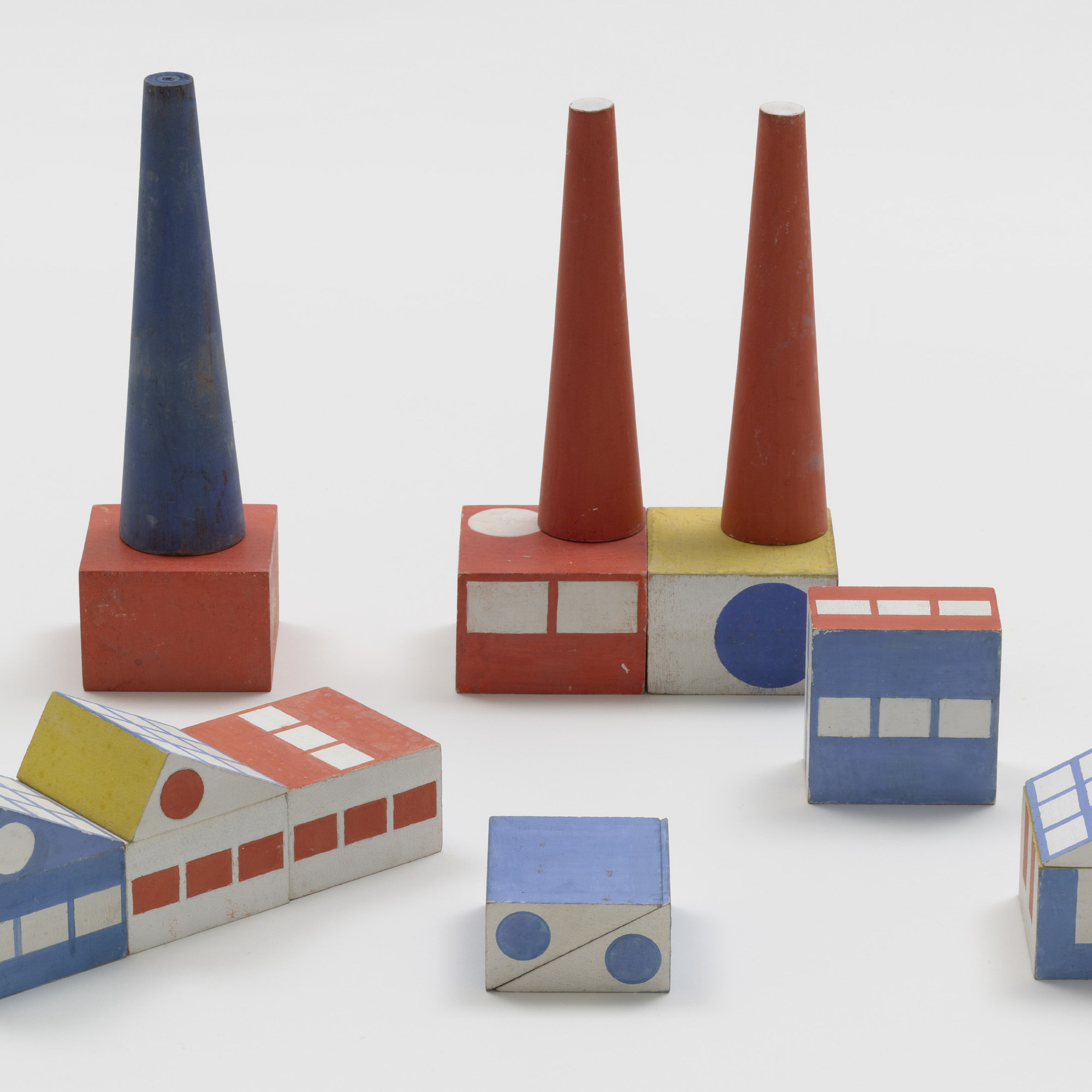 Build the Town, Ladislav Sutnar, prototype, 1940-1943 Build the Town, Ladislav Sutnar, prototype, 1940-1943